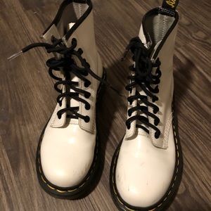 White Dr. Martens